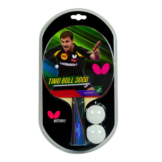 Butterfly Timo Boll 3000 Table Tennis Racket: Extreme Speed Racket for Advanced Players