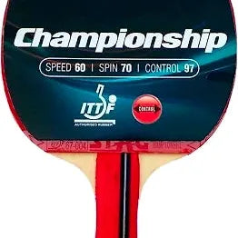 STAG Championship ITTF Approved Rubber Intermediate Table Tennis Bat