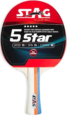 Stag 5 Star Table Tennis Bat