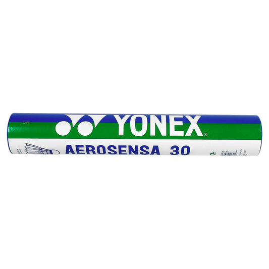 YONEX Aerosensa 30 Feather Shuttlecocks, Pack of 12