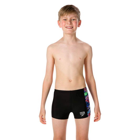 Sports Logo Panel Aquashort