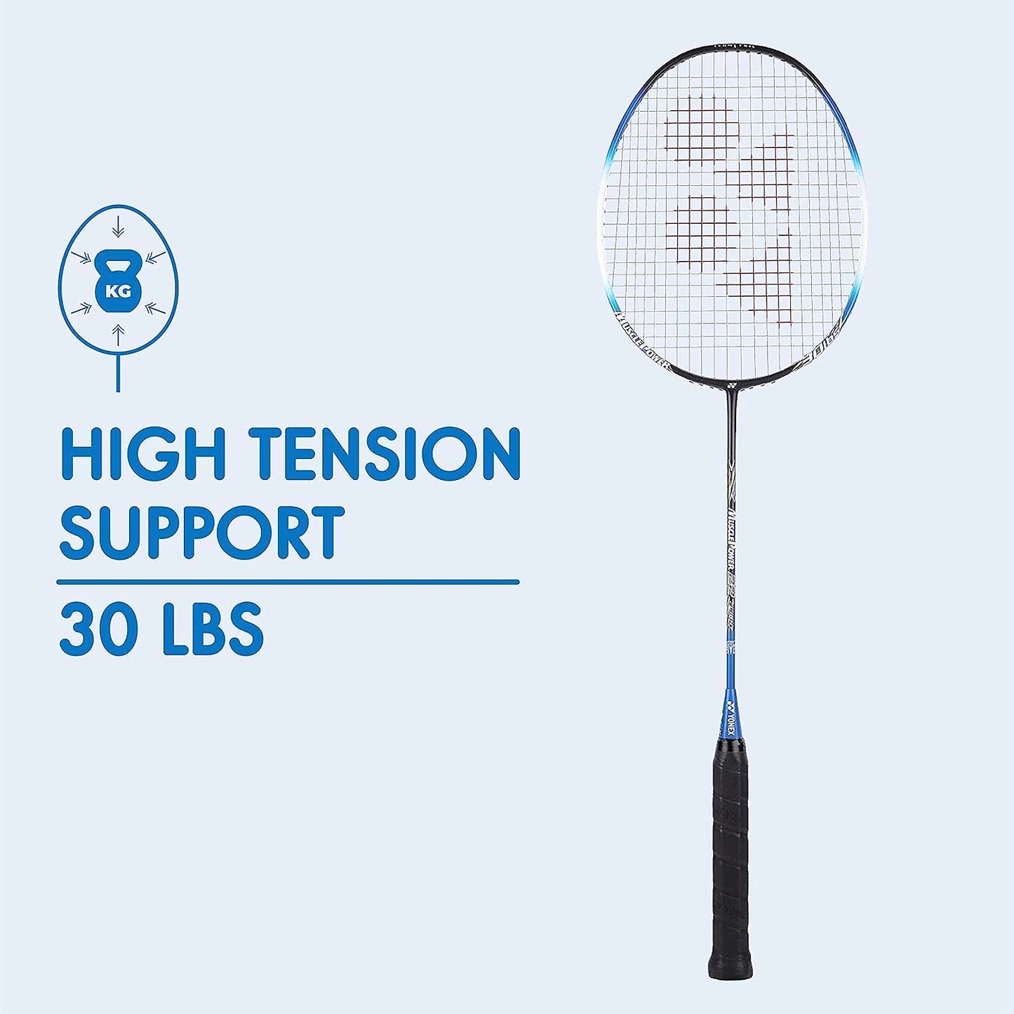 YONEX Graphite Badminton Racquet, Muscle Power 22LT
