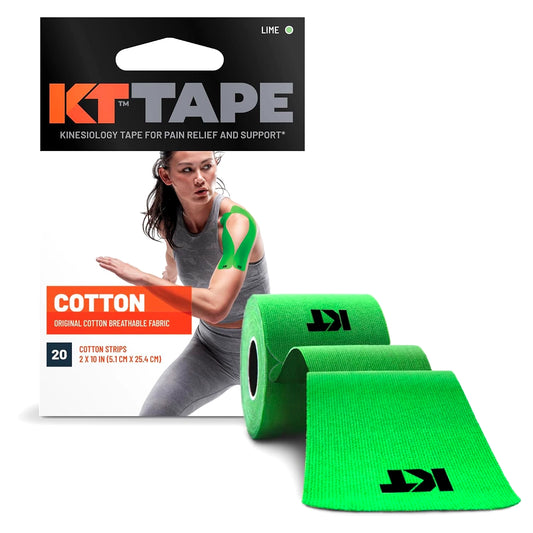 KT Tape Kinesiology Tape, Original Cotton Elastic Therapeutic Tape