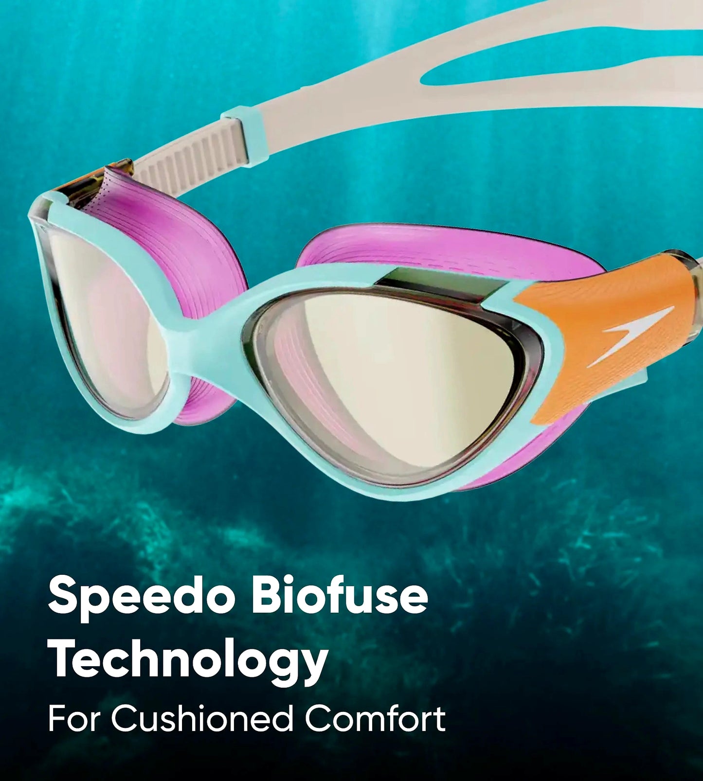 Speedo Women's Biofuse 2.0 Tint-Lens Goggles