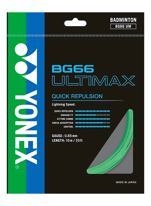 Yonex Ultimax BG 66 Badminton Racquet String