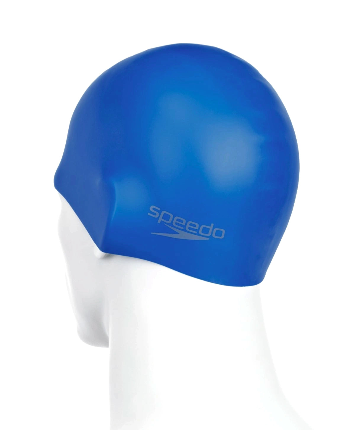 Speedo Unisex-Adult Plain Moulded Silicone Swimcap