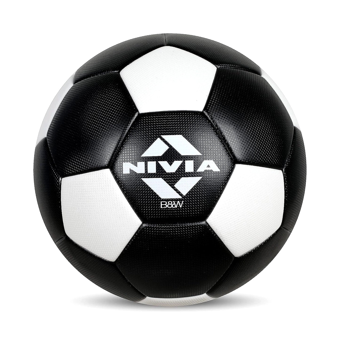 Nivia Black & White PU Football