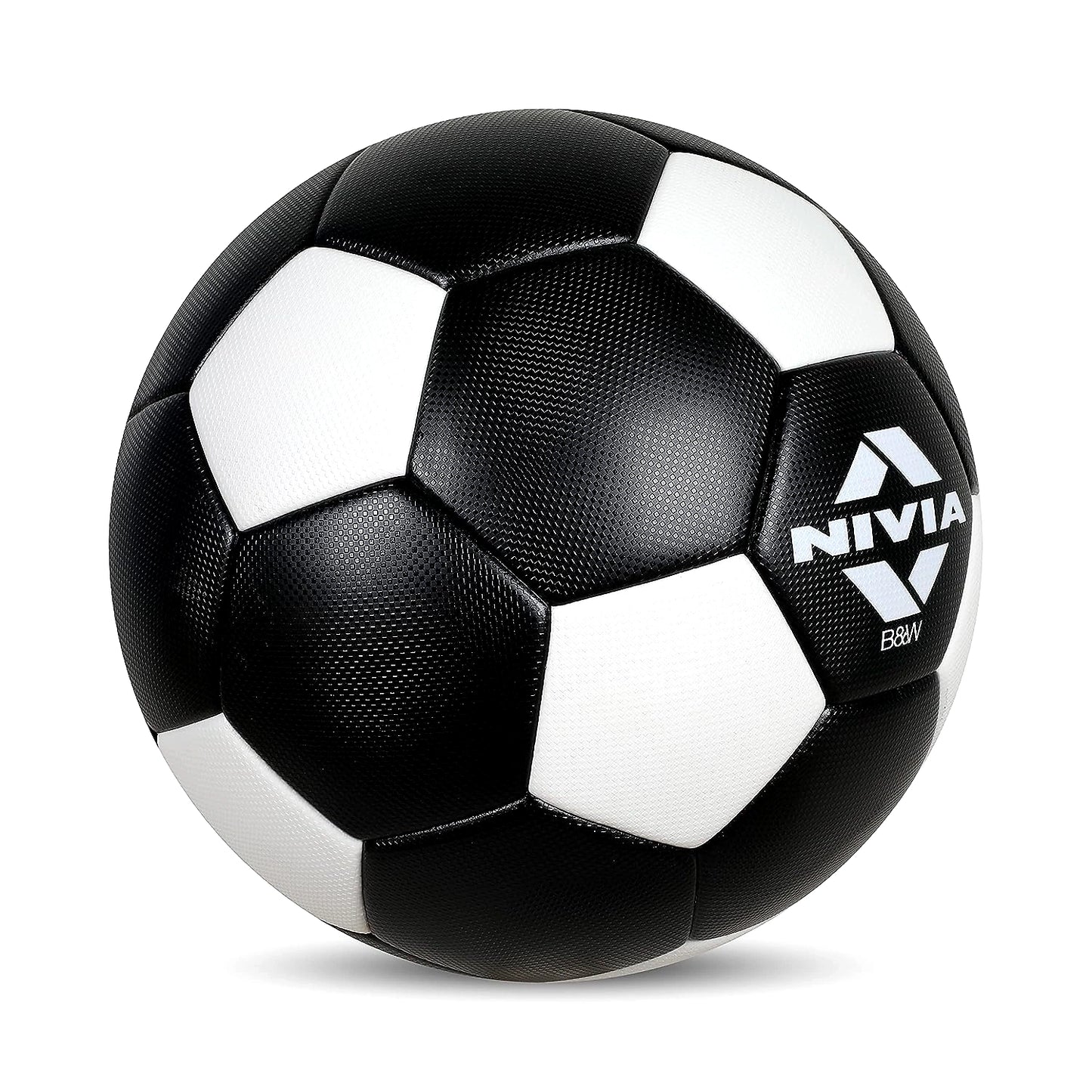 Nivia Black & White PU Football