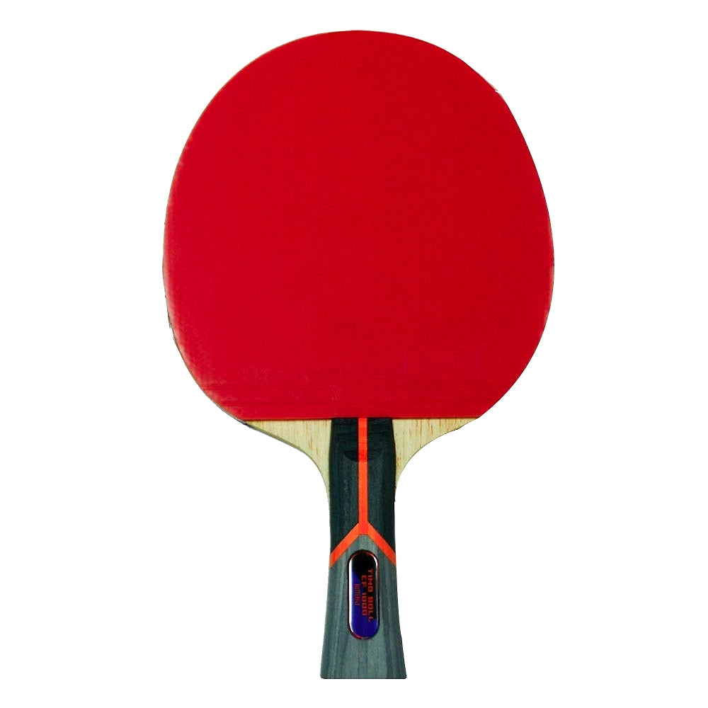Butterfly Timo Boll CF 1000 Shakehand Ping Pong Paddle: Hybrid Wood and Carbon Fiber Table Tennis Bat for Enhanced Performance