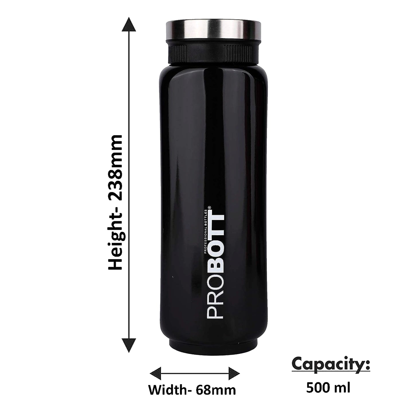 PROBOTT Thermosteel Sliced Vacuum Flask Cap Bottle