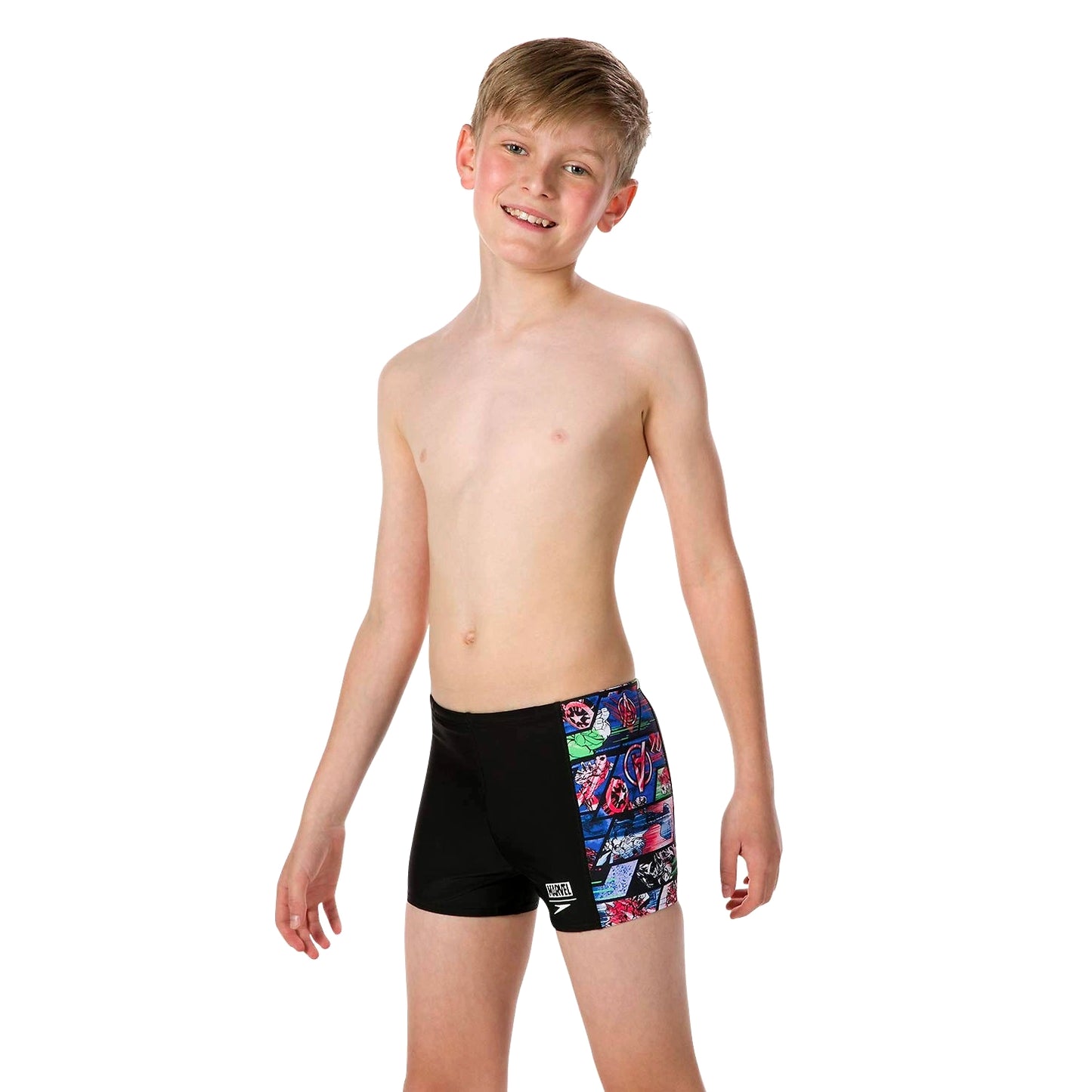 Sports Logo Panel Aquashort