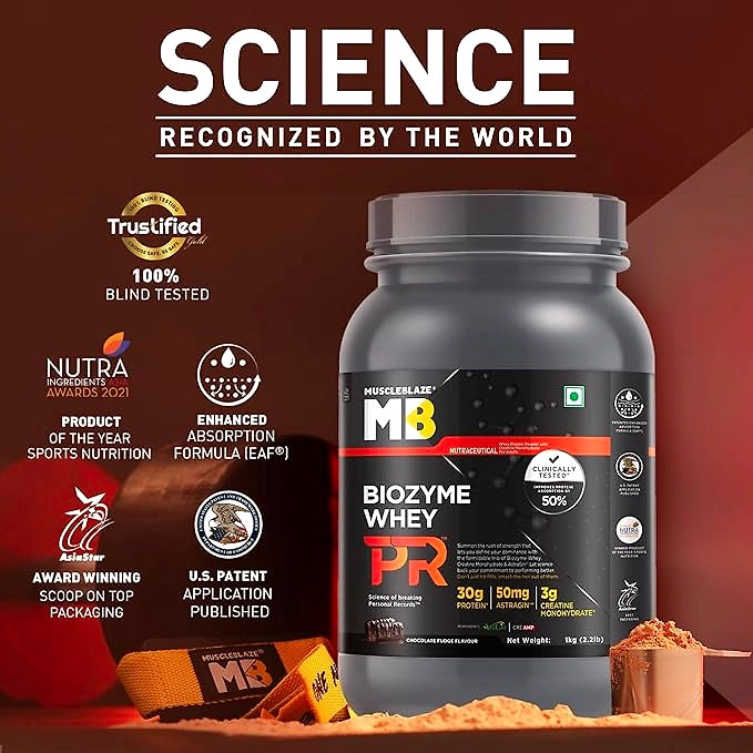 MuscleBlaze Biozyme Whey Protein
