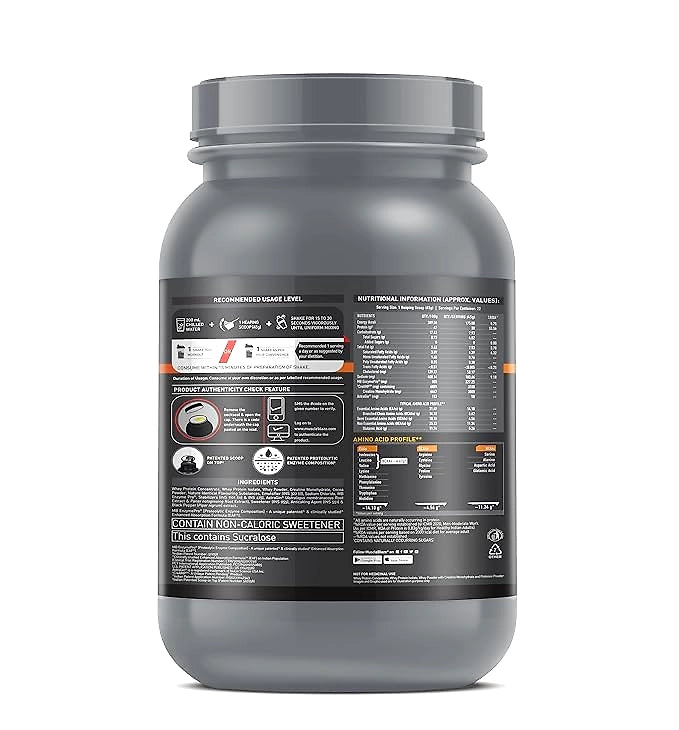 MuscleBlaze Biozyme Whey Protein