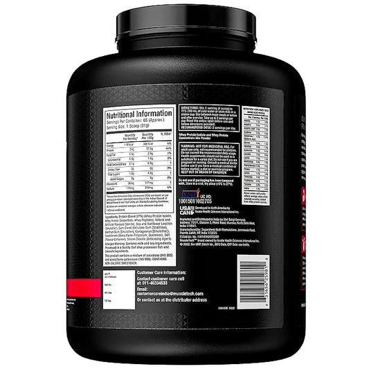 MuscleBlaze Biozyme Performance Whey Protein | Clinically Tested 50% Higher Protein Absorption