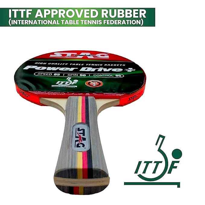 Stag Power Drive Plus Advanced Series Table Tennis Racket