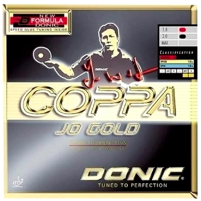 DONIC Coppa Jo Gold Table Tennis Rubber