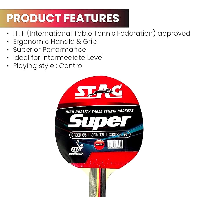 Stag Super Table Tennis Racket