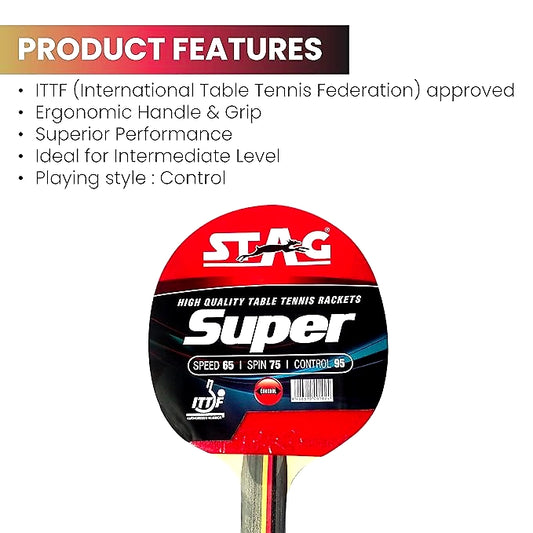 Stag Super Table Tennis Racket