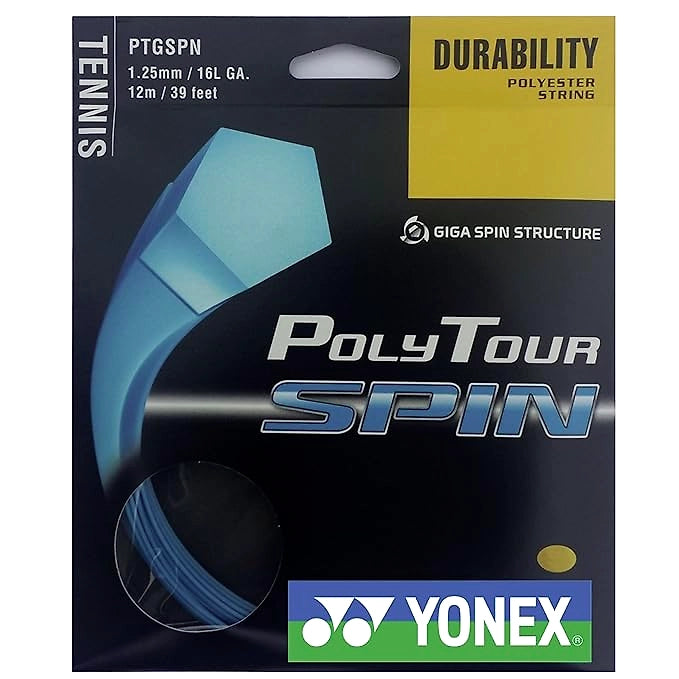 Yonex Poly Tour Spin 125 Tennis String Set