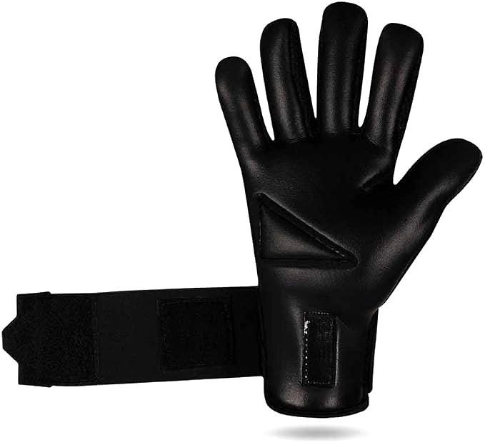 Nivia Ashtang Gold Rubber Football Goalkeeper Hand Gloves