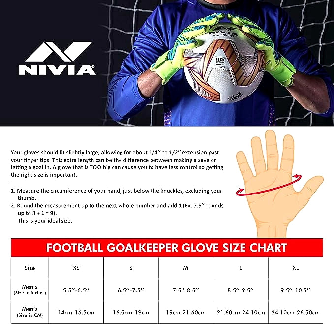 Nivia GG-893 Torrido Football Gloves