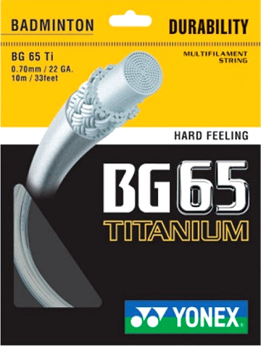 Yonex Bg 65 Ti Badminton Gutting