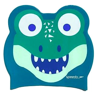 Speedo Croc Printed Silicone Swimming Cap