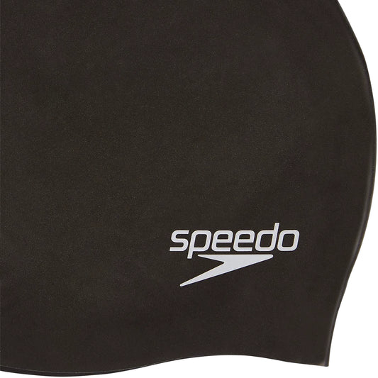 Speedo Plain Moulded Silicone Swim Cap