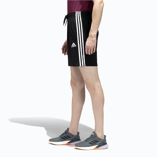 ADIDAS 3-STRIPES SJ MEN'S SHORTS: Comfortable Cotton-Polyester Shorts for Everyday Wear and Relaxation