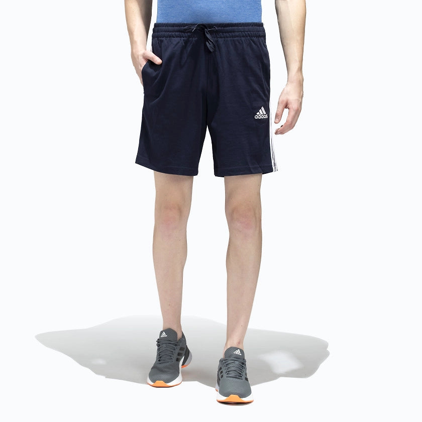 ADIDAS 3-STRIPES SJ MEN'S SHORTS: Comfortable Cotton-Polyester Shorts for Everyday Wear and Relaxation