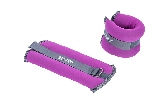 Cockatoo Neoprene Ankle Weight Set: Durable and Comfortable Ankle Weights for Lower Body Toning and Strength Training (Single Pcs)