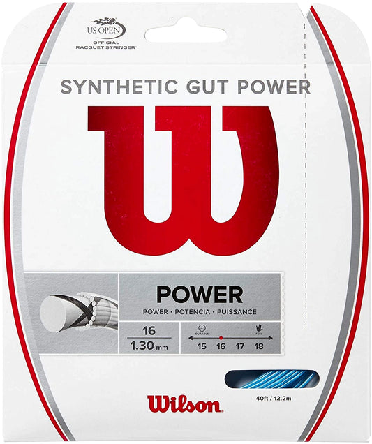 Wilson Synthetic Gut Power 40-Feet Tennis String