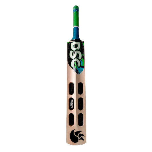 DSC Wildfire Fervor Scoop Tennis Cricket Bat: Lightweight Kashmir Willow Bat with Extended Power Zone for Monstrous Hits