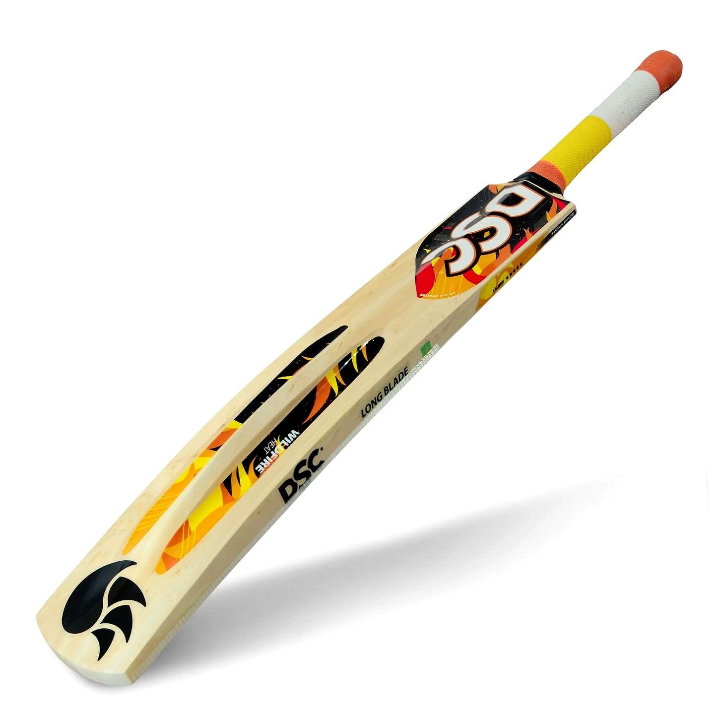 DSC WILDFIRE HEAT KASHMIR WILLOW CRICKET TENNIS BAT: High-Performance Bat for Optimal Performance in Tennis Ball Cricket