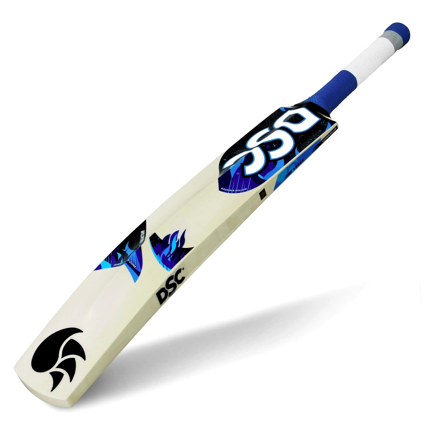 DSC Wildfire Flare Kashmir Willow Cricket Bat for Tennis Ball Cricket: Traditional Bat Shape with High Spine and Maximum Edge Profile