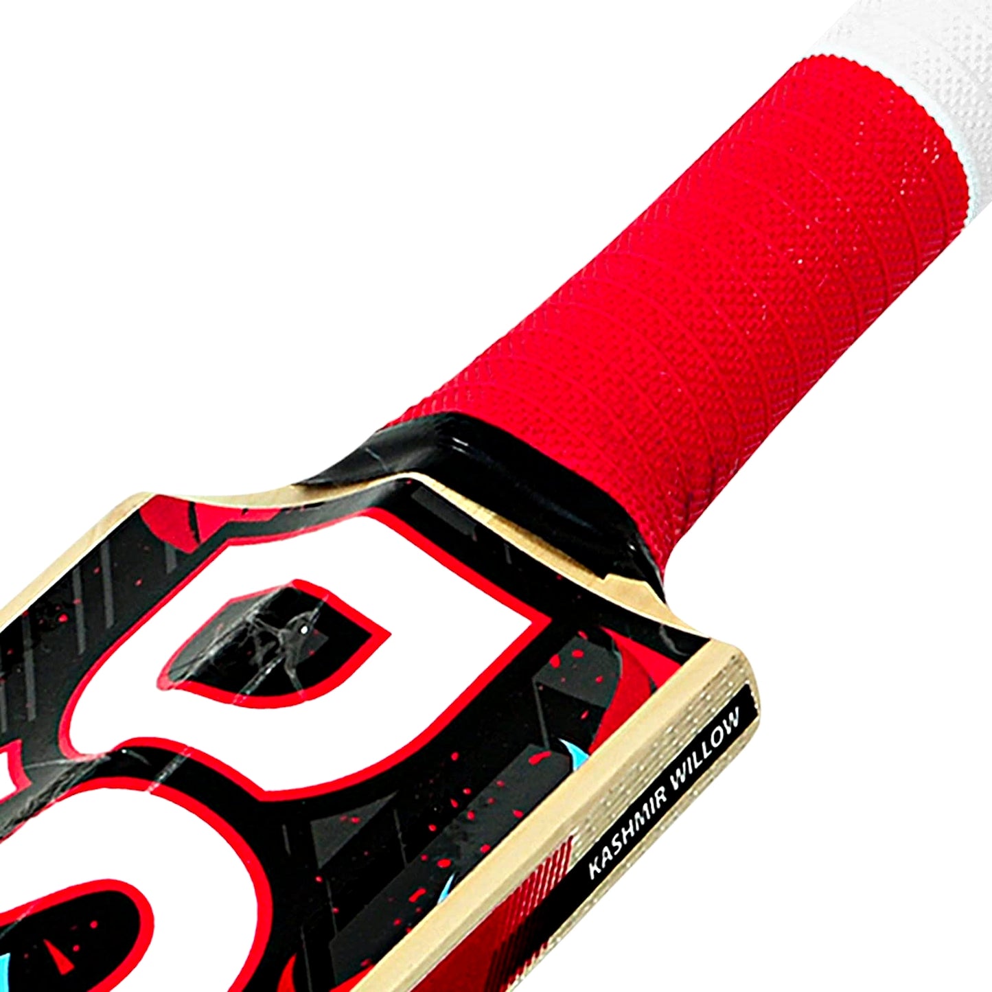 DSC Wildfire Scorcher Kashmir Willow Cricket Bat for Tennis Ball Cricket: Low Sweet Spot and Spine Profile for Powerful Shots