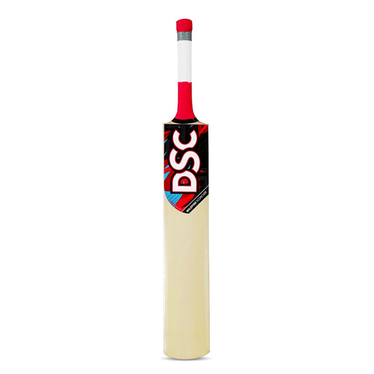 DSC Wildfire Scorcher Kashmir Willow Cricket Bat for Tennis Ball Cricket: Low Sweet Spot and Spine Profile for Powerful Shots