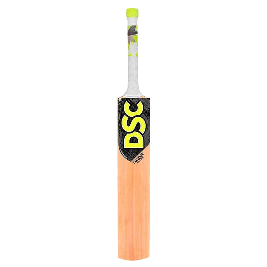DSC Wildfire Fervor Scoop Tennis Cricket Bat: Kashmir Willow Bat with Extended Power Zone and Toe Guard for Tennis Ball Cricket