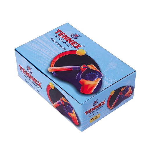 Tennex Light Weight Cricket Soft Tennis Ball (pack Of 6)