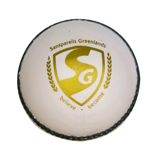 Sg Club Leather White Cricket Ball