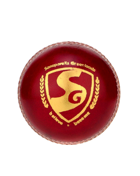 Sg Shield 20 Red Leather Cricket Ball