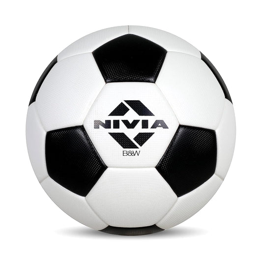Nivia B & W Football