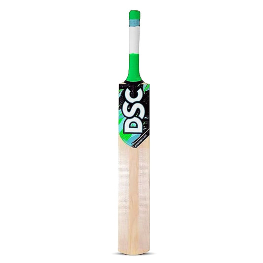 DSC Wildfire Magma Tennis Cricket Bat: Premium Kashmir Willow Bat for Powerful Stroke Play on the Streets