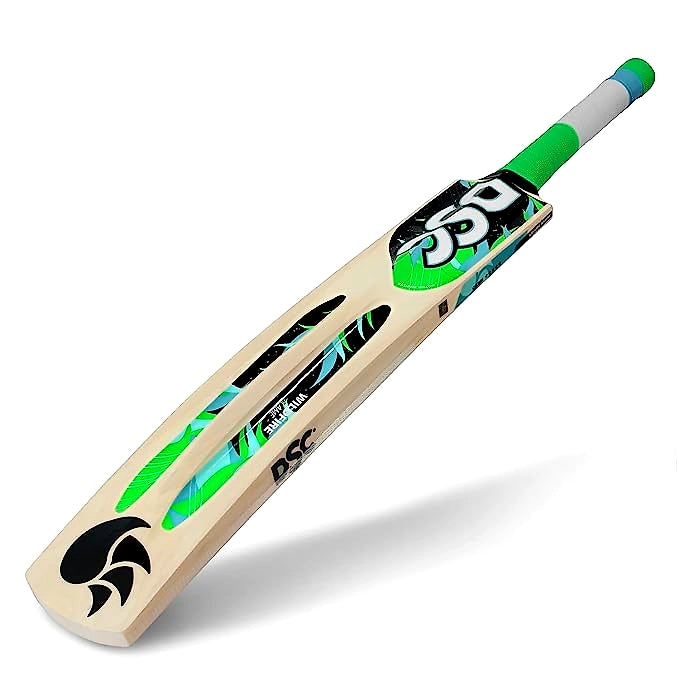 DSC Wildfire Magma Tennis Cricket Bat: Premium Kashmir Willow Bat for Powerful Stroke Play on the Streets