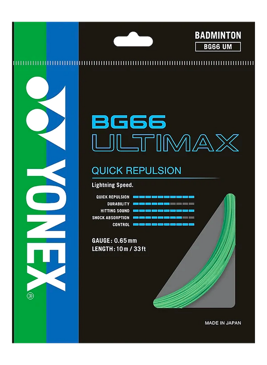 Yonex Ultimax BG 66 Badminton Racquet String