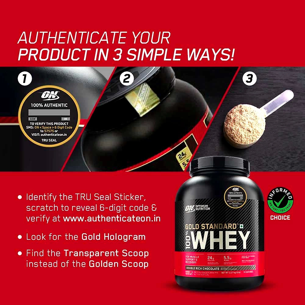 Optimum Nutrition (ON) Gold Standard 100% Whey Protein Powder