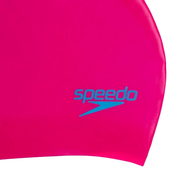 SPEEDO 812809F953 Long Hair Swim Cap for Junior