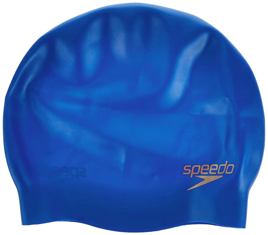 Speedo Unisex-Adult Plain Moulded Silicone Swimcap