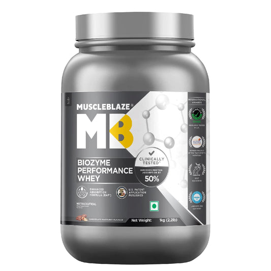 MuscleBlaze Biozyme Performance Whey Protein