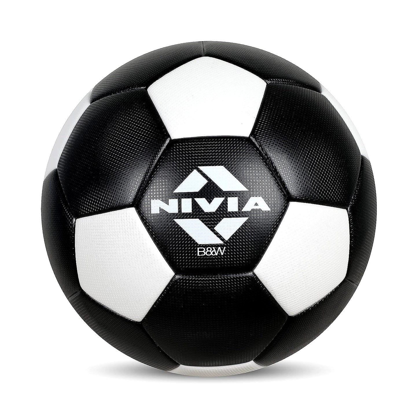 Nivia Black & White PU Football